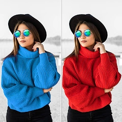 变化的礼服和衣颜色