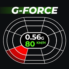 Speedometer with G-FORCE meter
