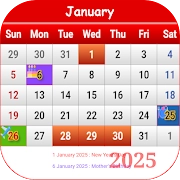 South Korean Calendar 2025